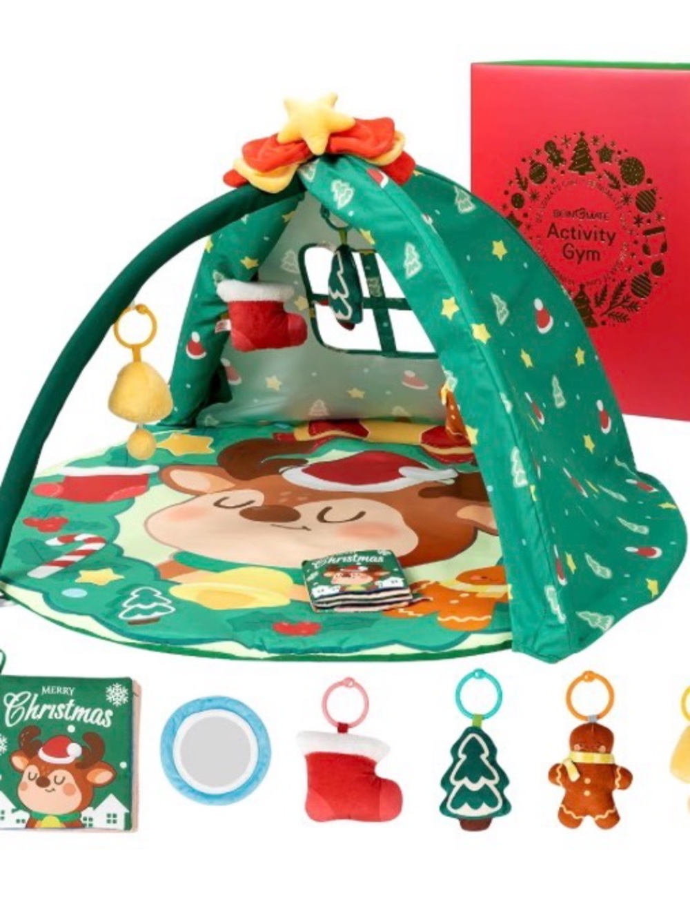 Christmas Baby Play Gym Mat